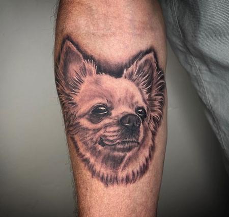 Fine Line - Dayton Smith Pup Portrait